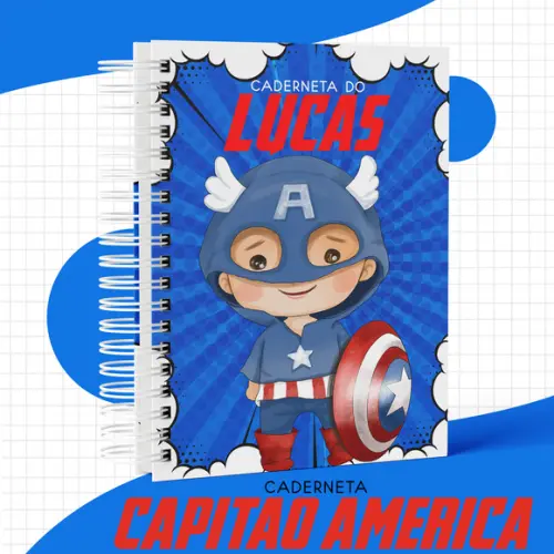 Arquivo Digital - Kit Maternidade - Capitão América