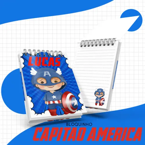 Arquivo Digital - Kit Maternidade - Capitão América
