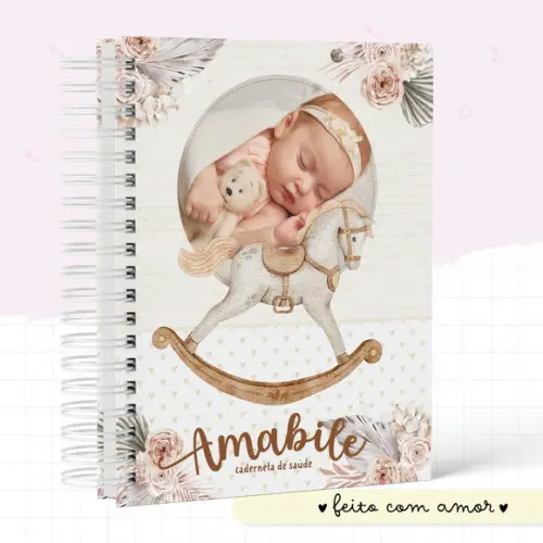 Arquivo Digital - Kit Maternidade - Cavalinho Menina 2.0
