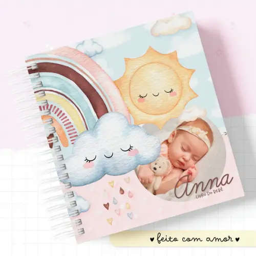 Arquivo Digital - Kit Maternidade - Chuva de Amor Menina 2.0