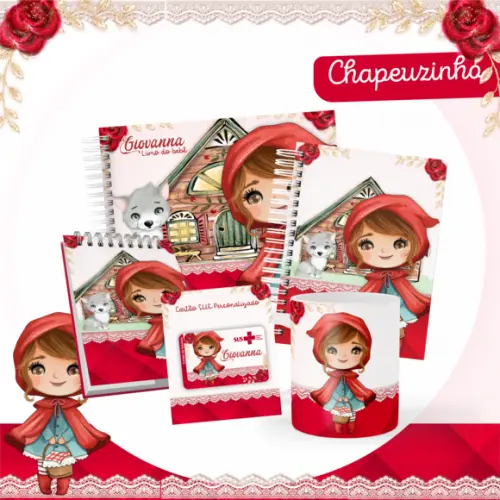 Arquivo Digital - Kit Maternidade - Chapeuzinho Vermelho