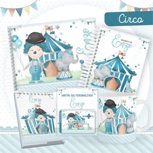 Arquivo Digital - Kit Maternidade - Circo