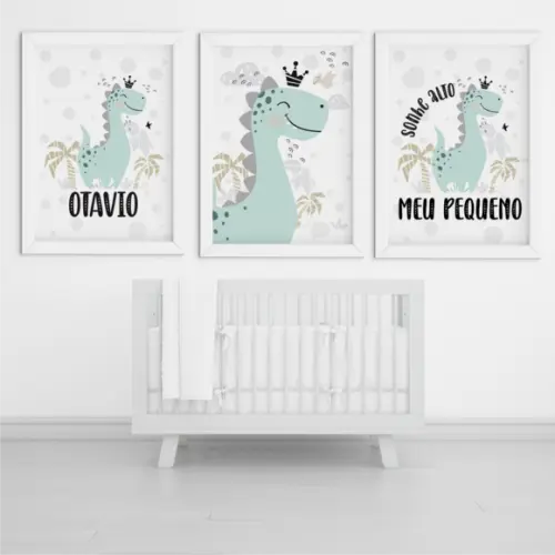 Arquivo Digital - Kit Maternidade - Dino Menino