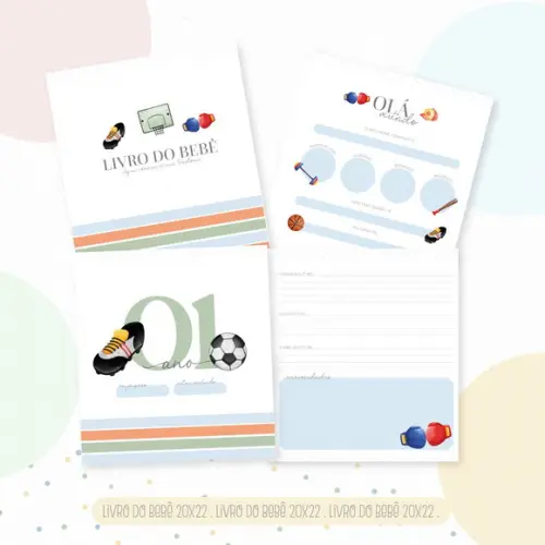 Arquivo Digital - Kit Maternidade - Esportes