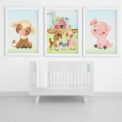 Arquivo Digital - Kit Maternidade - Fazendinha Baby