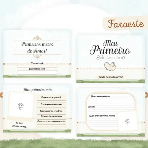 Arquivo Digital - Kit Maternidade - Faroeste