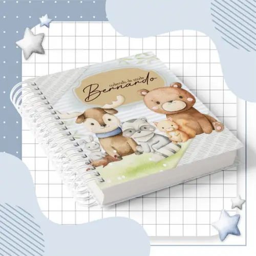 Arquivo Digital - Kit Maternidade - Floresta Menino 03