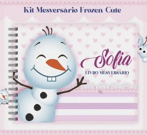 Arquivo Digital - Kit Maternidade - Frozen Cute