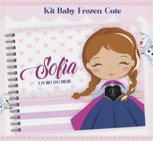 Arquivo Digital - Kit Maternidade - Frozen Cute