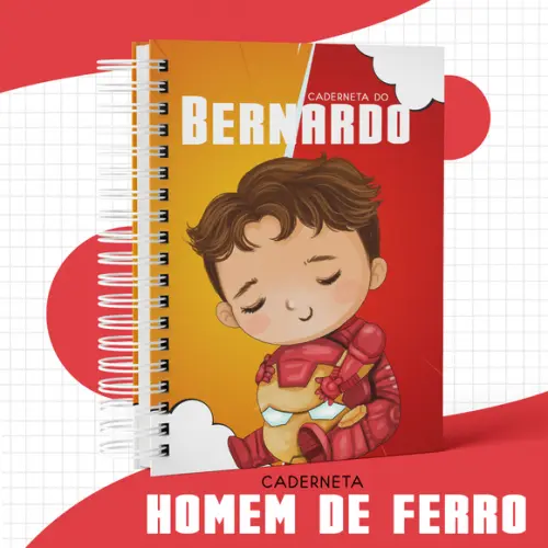 Arquivo Digital - Kit Maternidade - Homem de Ferro