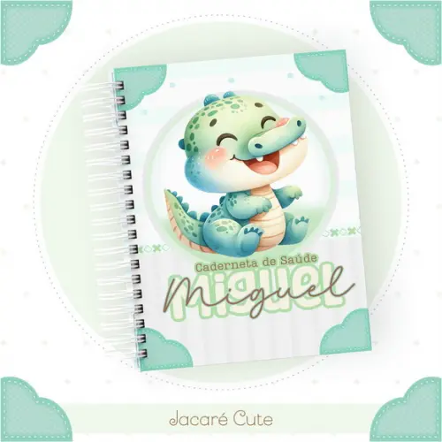 Arquivo Digital - Kit Maternidade - Jacare Cute