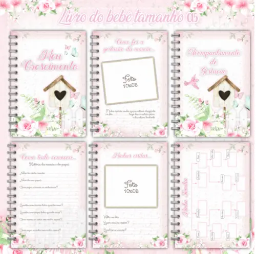 Arquivo Digital - Kit Maternidade - Jardim 04