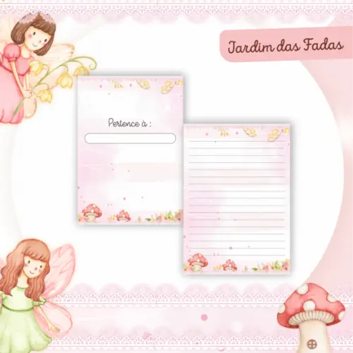 Arquivo Digital - Kit Maternidade - Jardim das Fadas