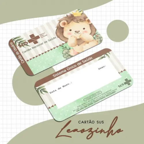Arquivo Digital - Kit Maternidade - Leaozinho