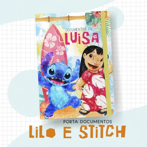 Arquivo Digital - Kit Maternidade - Lilo e Stitch