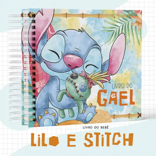 Arquivo Digital - Kit Maternidade - Lilo e Stitch