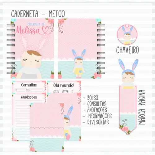 Arquivo Digital - Kit Maternidade - Metoo Doll