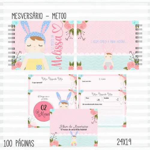 Arquivo Digital - Kit Maternidade - Metoo Doll