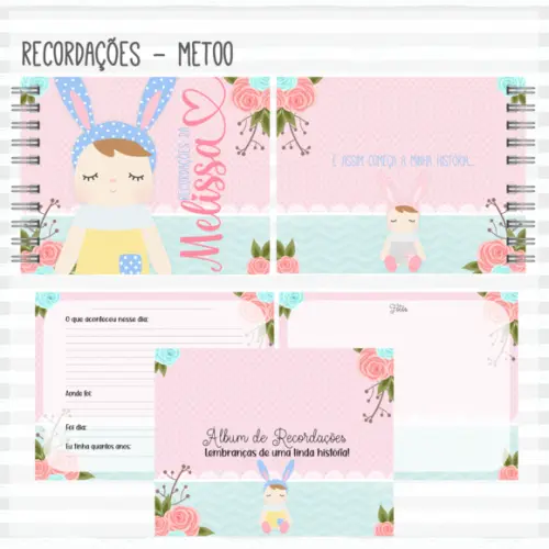 Arquivo Digital - Kit Maternidade - Metoo Doll