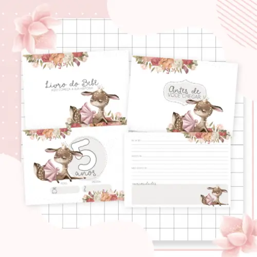 Arquivo Digital - Kit Maternidade - My Little Girl 03