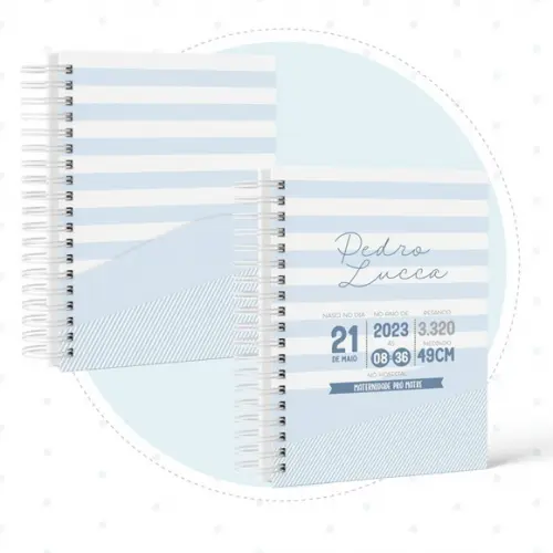 Arquivo Digital - Kit Maternidade - Neutro Azul T05