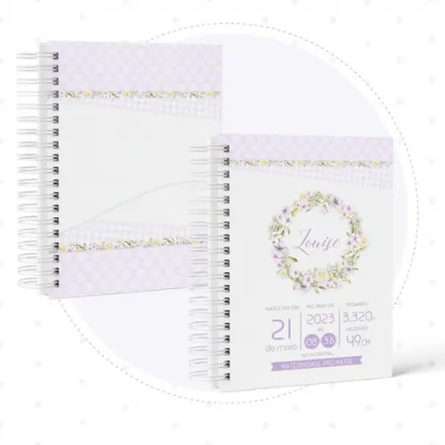 Arquivo Digital - Kit Maternidade - Neutro Lavanda T05