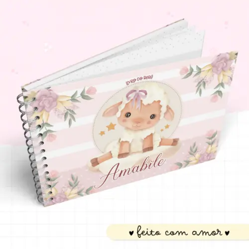 Arquivo Digital - Kit Maternidade - Ovelha Menina 2.0