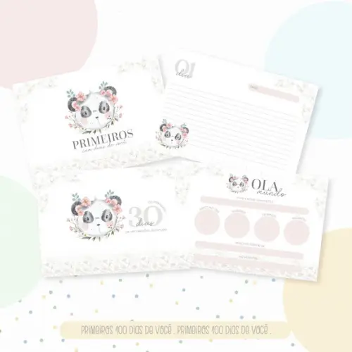 Arquivo Digital - Kit Maternidade - Panda M04