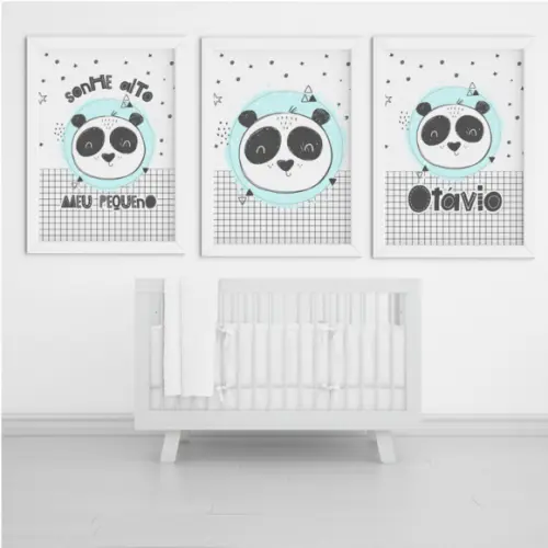 Arquivo Digital - Kit Maternidade - Panda Escandinavo