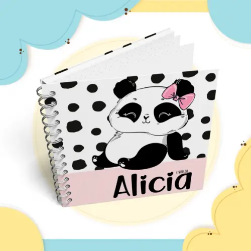 Arquivo Digital - Kit Maternidade - Panda Menina 02