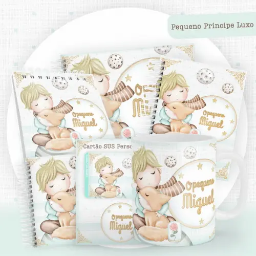 Arquivo Digital - Kit Maternidade - Pequeno Principe Luxo