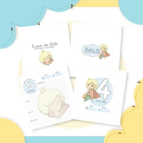 Arquivo Digital - Kit Maternidade - Pequeno Principe 02