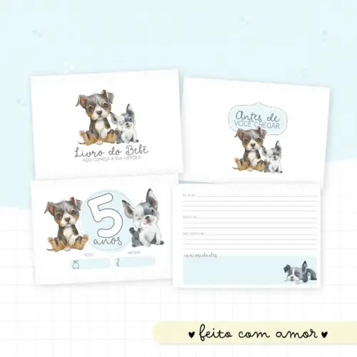 Arquivo Digital - Kit Maternidade - Pet Boy 04