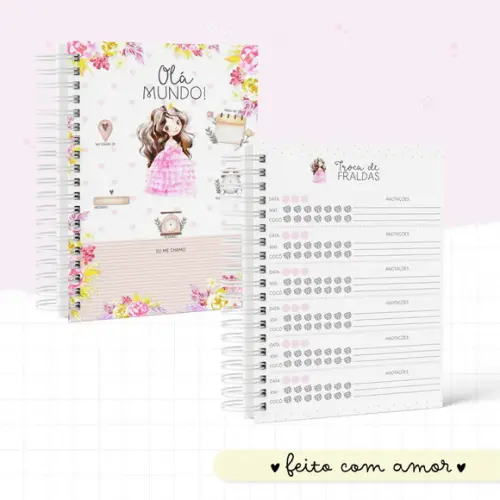 Arquivo Digital - Kit Maternidade - Princesa 04