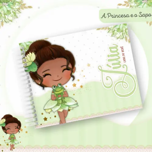 Arquivo Digital - Kit Maternidade - Princesa e o Sapo
