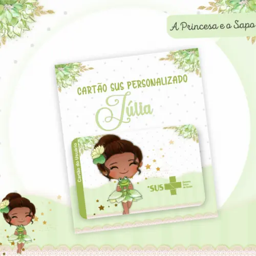 Arquivo Digital - Kit Maternidade - Princesa e o Sapo