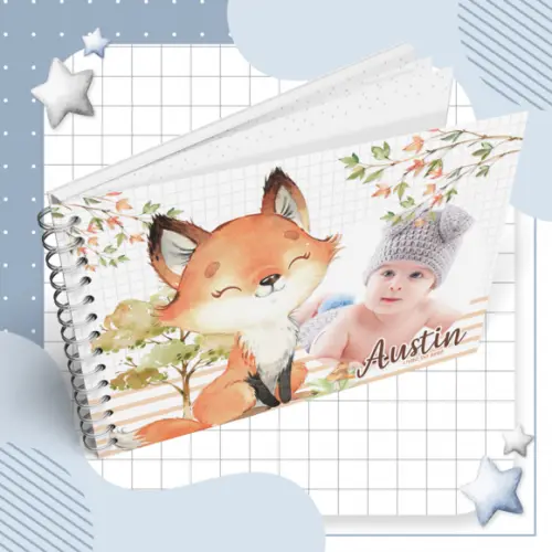 Arquivo Digital - Kit Maternidade - Raposa Aquarela 03