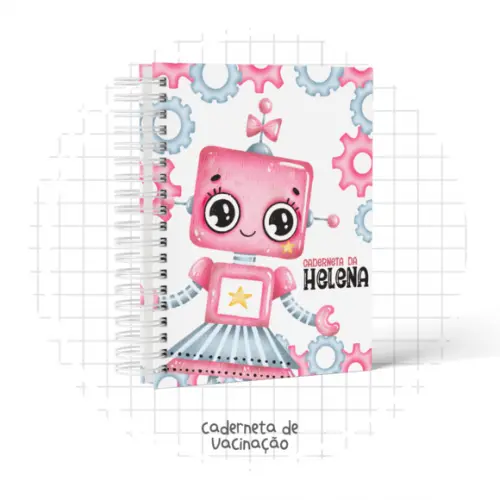 Arquivo Digital - Kit Maternidade - Robô Menina