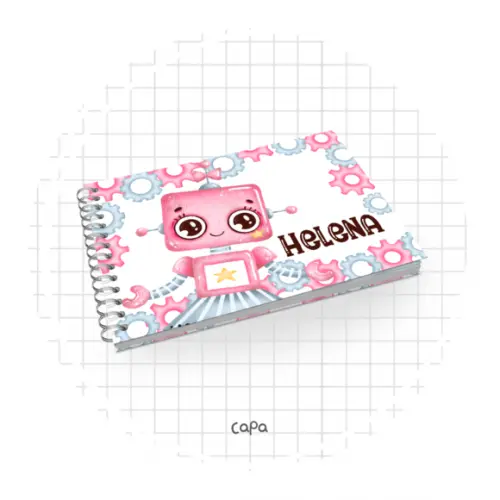 Arquivo Digital - Kit Maternidade - Robô Menina