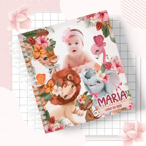 Arquivo Digital - Kit Maternidade - Safari Menina 03