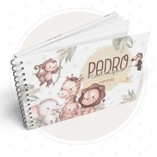 Arquivo Digital - Kit Maternidade - Safari Menino T05