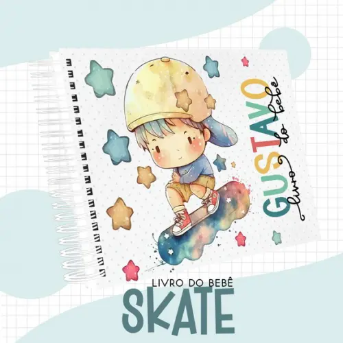 Arquivo Digital - Kit Maternidade - Skate