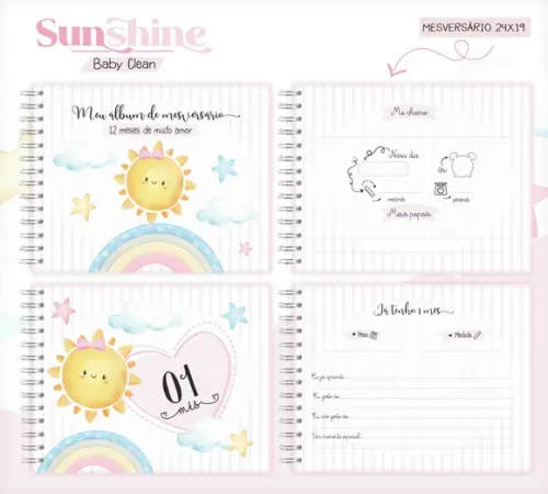 Arquivo Digital - Kit Maternidade - Sunshine Menina