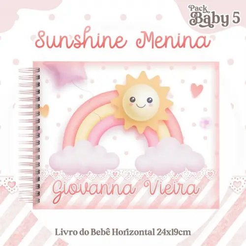 Arquivo Digital - Kit Maternidade - Sunshine Menina 02