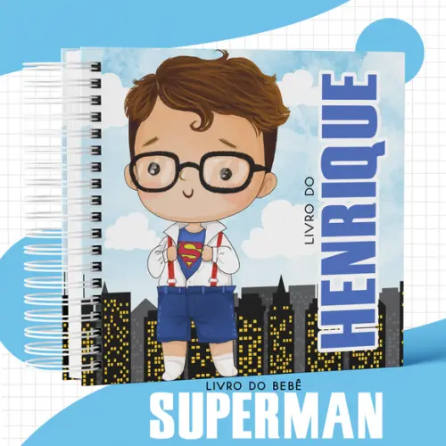 Arquivo Digital - Kit Maternidade - SuperMan