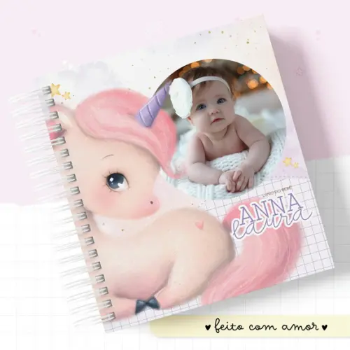 Arquivo Digital - Kit Maternidade - Unicornio 04