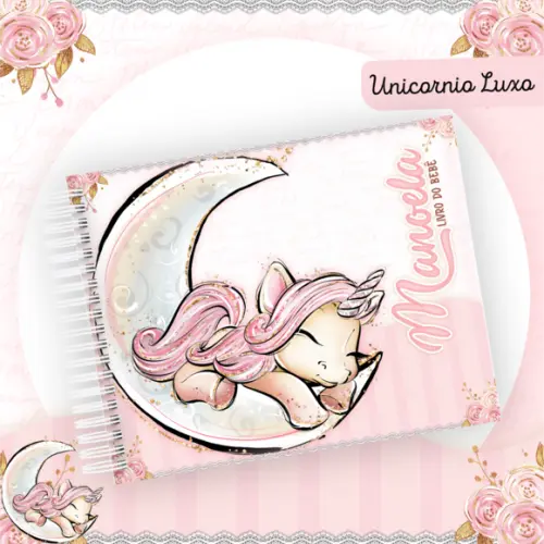 Arquivo Digital - Kit Maternidade - Unicornio Luxo