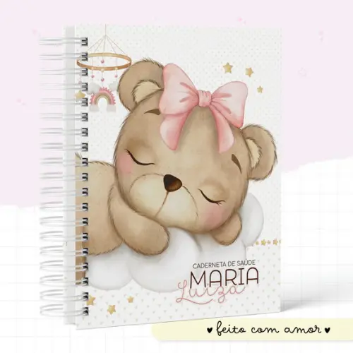 Arquivo Digital - Kit Maternidade - Ursinha Nuvem 04