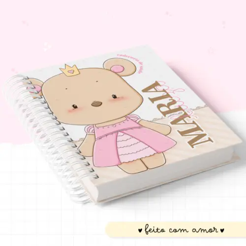 Arquivo Digital - Kit Maternidade - Ursinha Princesa 2.0