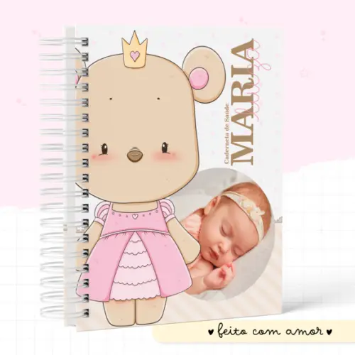 Arquivo Digital - Kit Maternidade - Ursinha Princesa 2.0